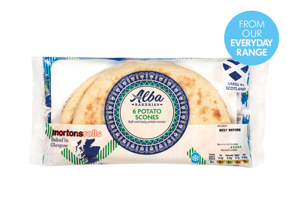Alba Bakeries 6 Potato Scones