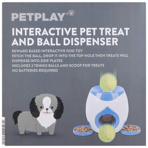 Interactive Pet Treat and Ball Dispenser