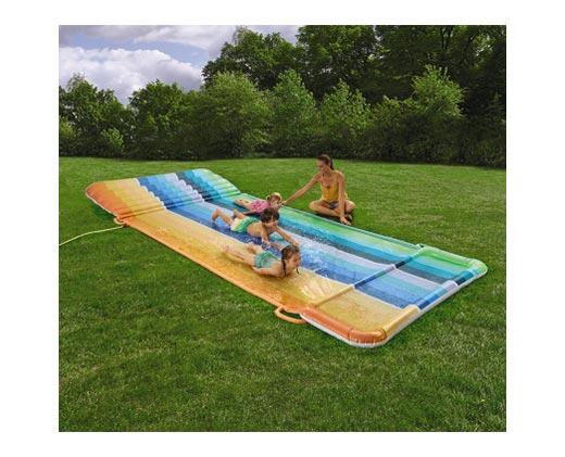Crane 
 Triple Water Slide