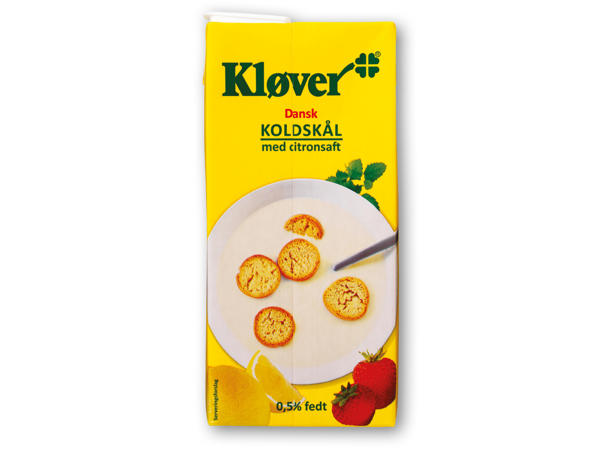 KLØVER Koldskål med citronsaft