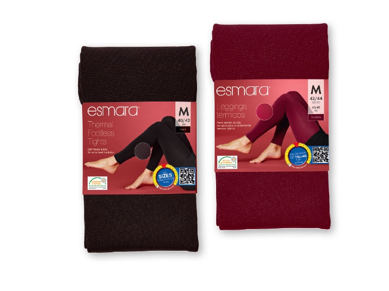 ESMARA(R) Ladies' Thermal Tights/Leggings