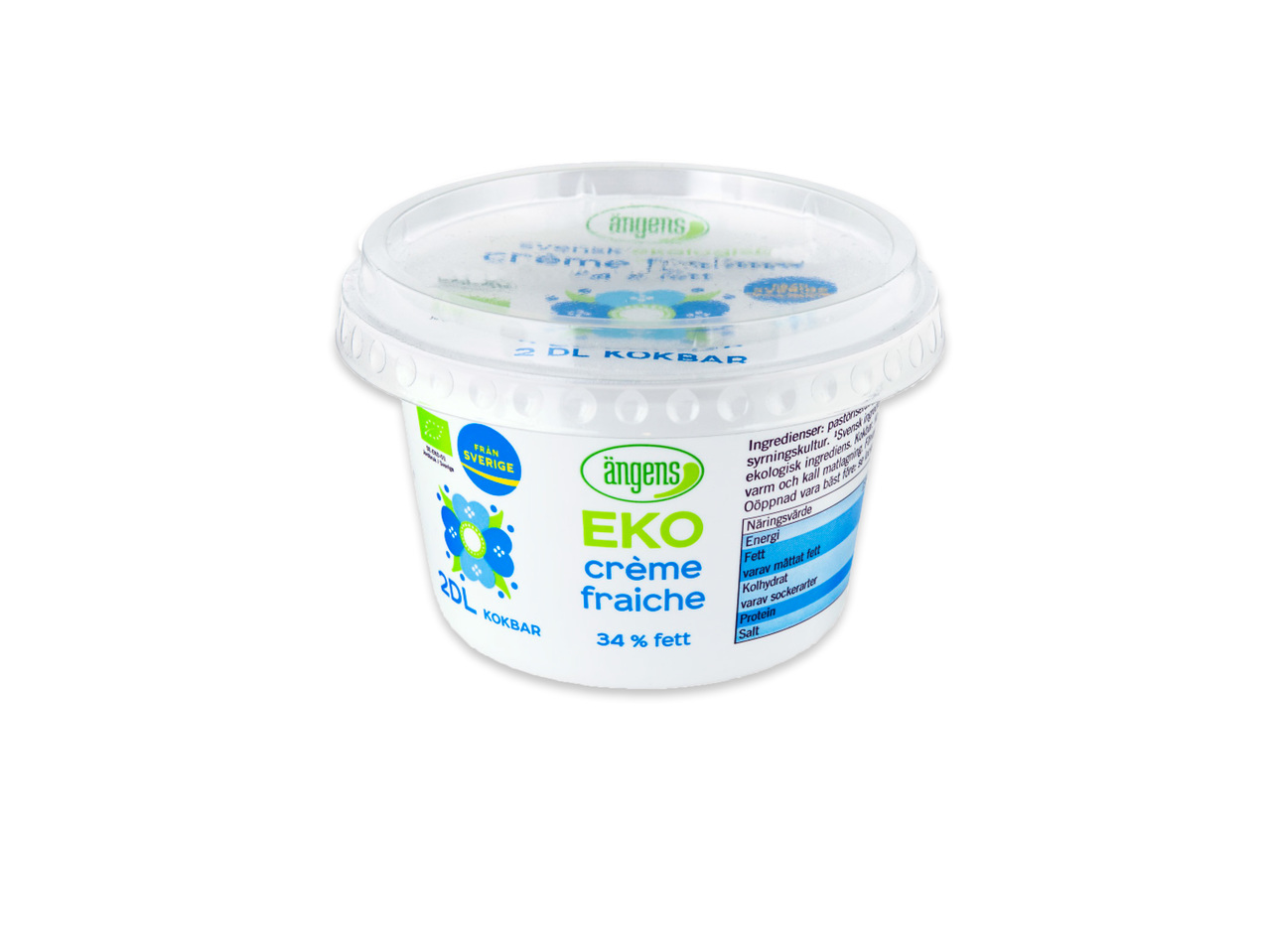 EKOLOGISK CRÈME FRAICHE 34%