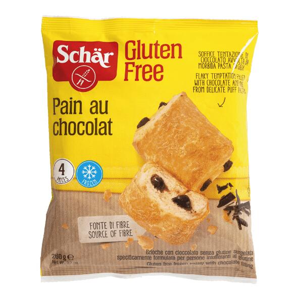 Schär glutenfreie Schokoladenbrötchen, 4 St.