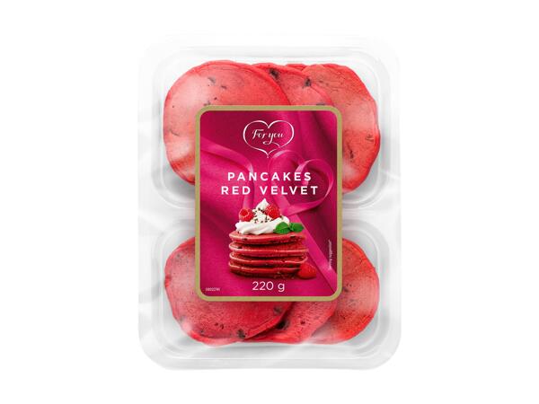 Red Velvet Pancakes