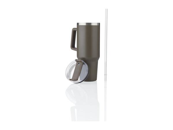 Livarno Home Stainless Steel Insulated Travel Mug - Black