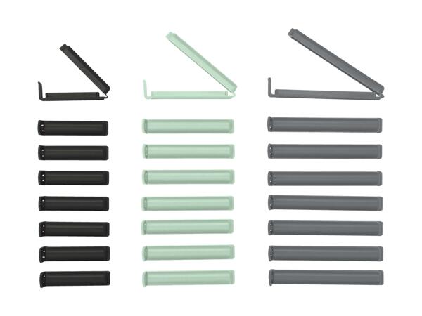 Set de pinces de fermeture, 24 pièces