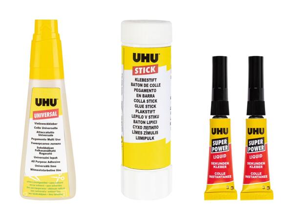 Assortimento di colle UHU