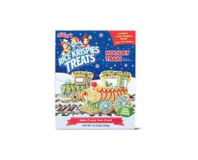 Kellogg's Rice Krispies Treat Kit Holiday Train or Christmas Stocking