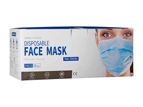 Masques faciaux jetables