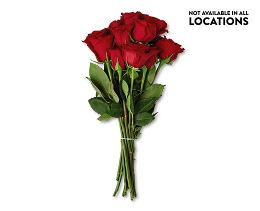Valentine's Day 12-Stem Rose Bouquet Assorted Colors