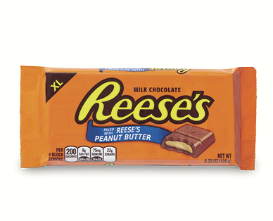 Reese's Milk Chocolate Block 120g or Hershey's Dark Chocolate Block 120g