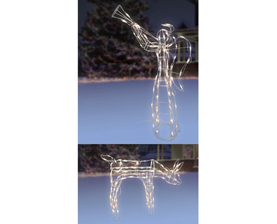 Huntington Home Lighted Angel or Reindeer Assortment