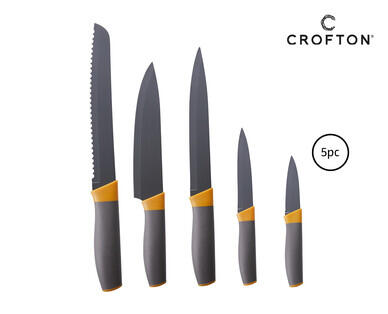 Coloured Knife Set 5pc