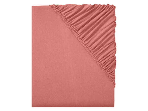 LIVARNO home Žerzejové napínací prostěradlo 90-100 x 200 cm