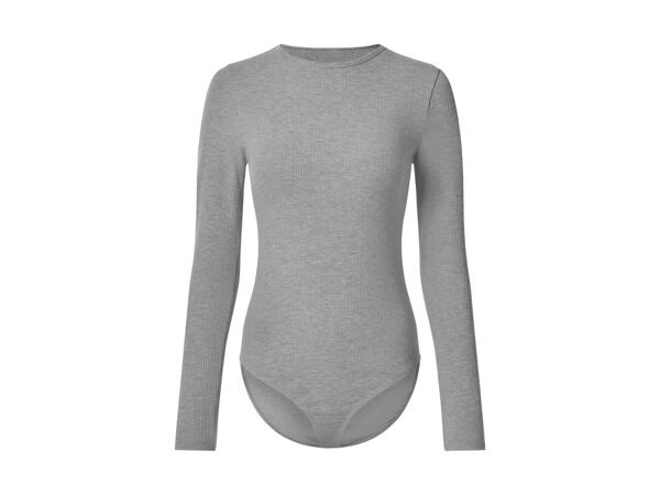 ESMARA(R) Ribbet langærmet body