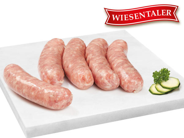 WIESENTALER Frische österreichische Bratwurst