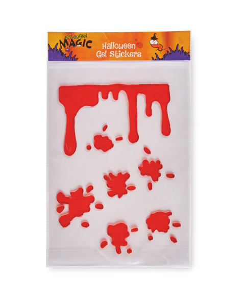 Blood Drip Halloween Gel Stickers