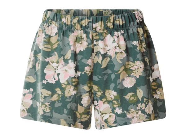 Ladies' Green Short Pyjamas