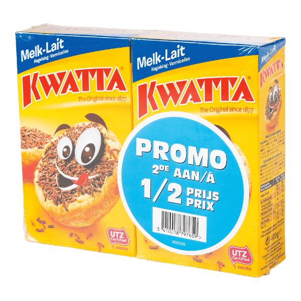 Hagelslag Kwatta, 2 st.