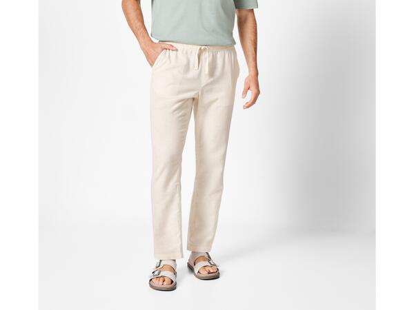 Men's trousers straight fit