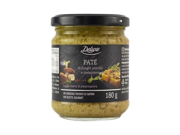 Patè with Porcini mushrooms and Aubergines