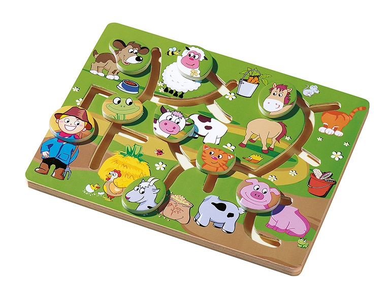 PLAYTIVE JUNIOR Wooden Learning Puzzles