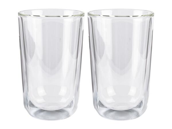 Livarno Home Latte Macchiato Glasses - 2 Pack