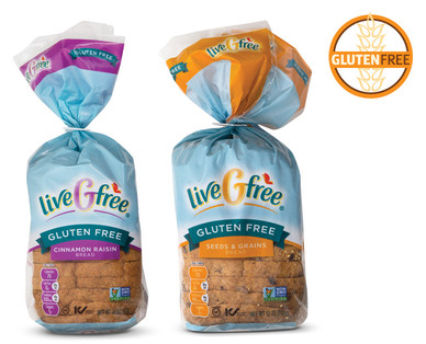 liveGfree Gluten Free Bread