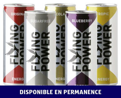 FLYING POWER 
 BOISSON ÉNERGISANTE