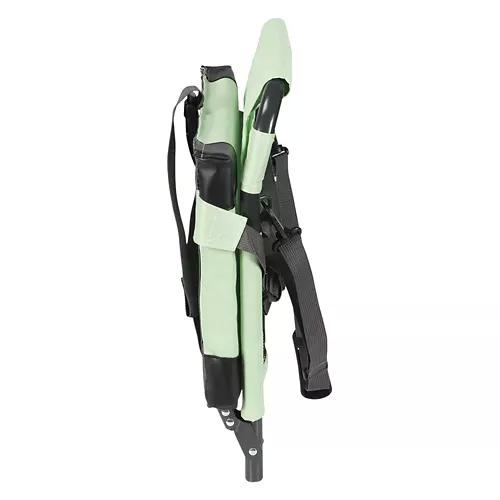Folding Quilted Stadium Seat, Green
