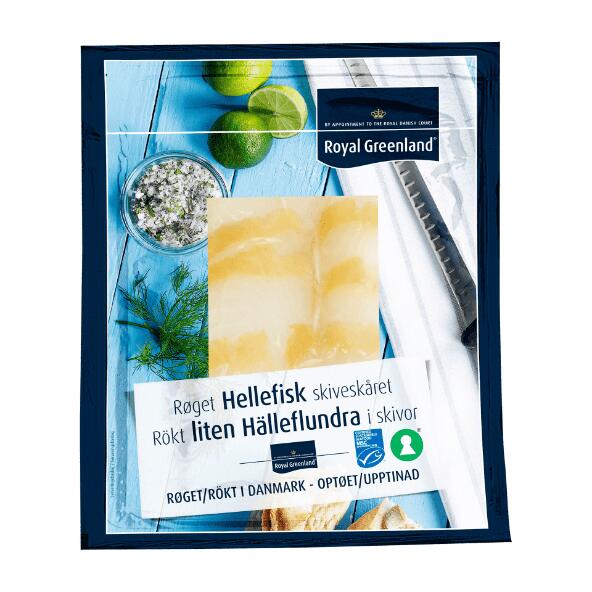 Røget laks eller hellefisk