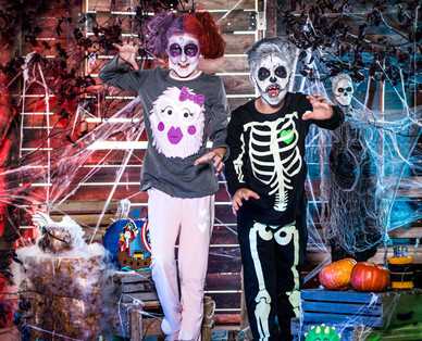 HALLOWEEN Kinder-Nachtwäsche „glow in the dark"
