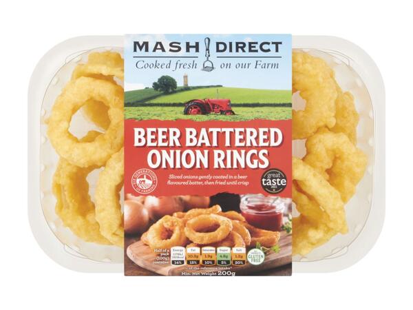 Mash Direct Beer Battered Chips/​Onion Rings