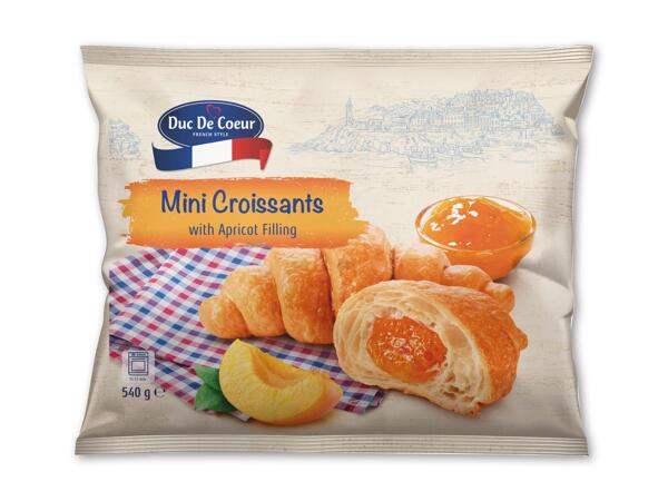 Minicroissanter med fyld