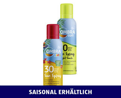OMBIA SUN 
 SONNENSPRAYSORTIMENT LSF 30