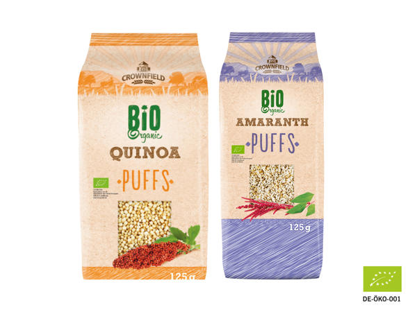 EKOLOGISKA QUINOA-/ AMARANTPUFFAR