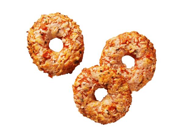 Mini donut pizza fourré