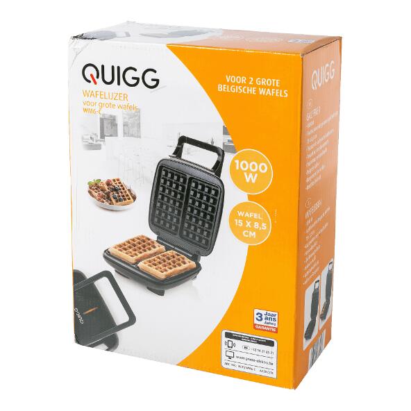 QUIGG(R) 				Wafelijzer