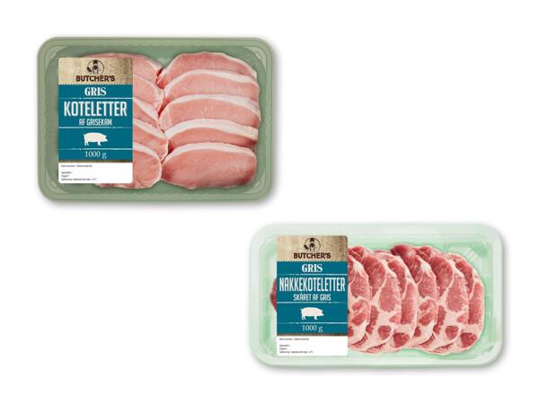 BUTCHER‘S Kam- eller nakkekoteletter