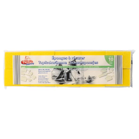 TWIDO CLEANING(R) 				Éponges à récurer, 10 pcs