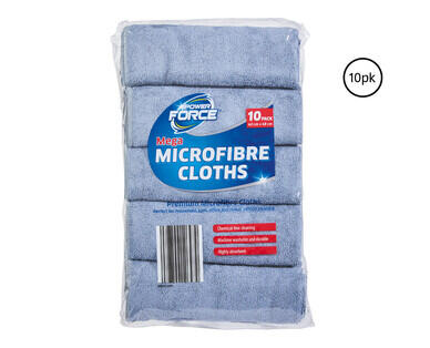 Microfibre Cloths Mega 10pk