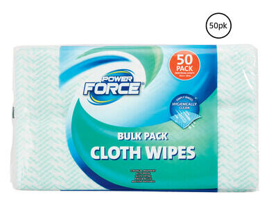 Cloth Wipes Bulk Pack 50pk