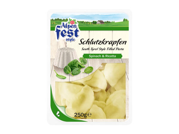 Alpenfest Style South Tyrol Style Filled Pasta