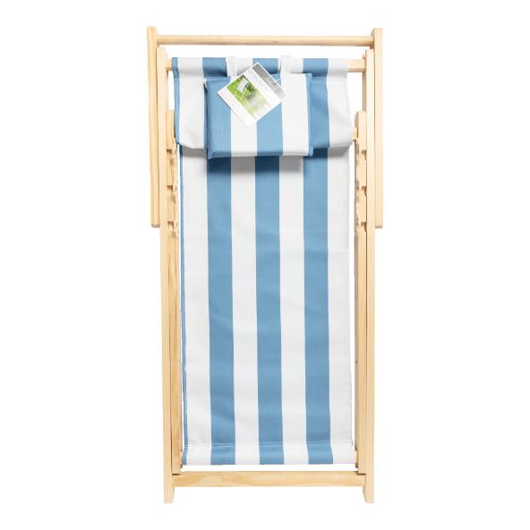 BELAVI(R) 				Chaise de plage en bois