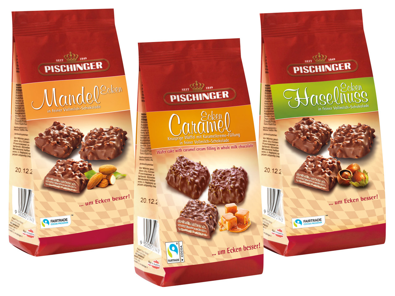 PISCHINGER Minis mit Schokolade