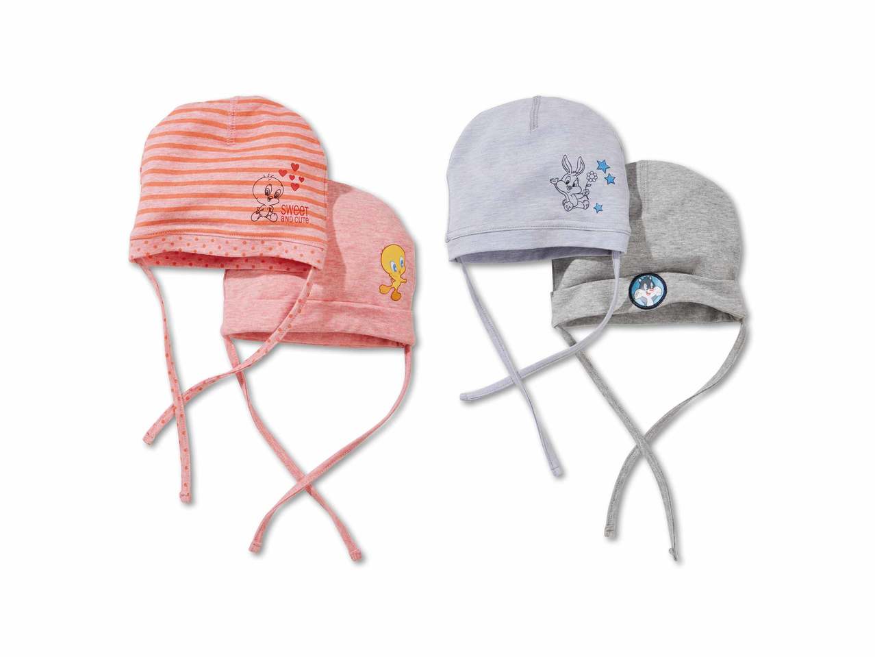 Bonnets, lot de 2