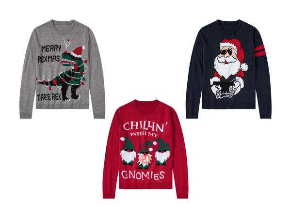 Pull de Noël premium à LED