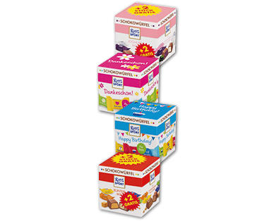 RITTER SPORT Schokoladenwürfel
