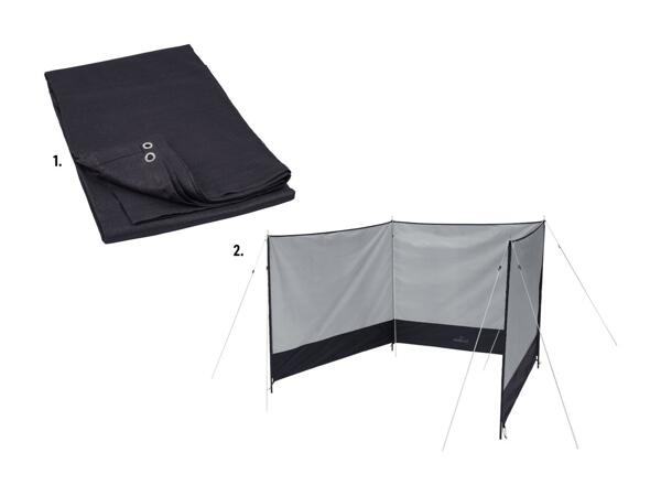 Tapis de sol/​protection contre le vent et les regards indiscrets