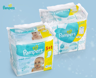 PAMERS Feuchttücher 5+1